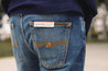 【Nudie Jeans】Lean Dean Troubled Sea 海水藍刷色修身小直筒牛仔褲