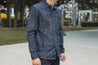 【Nudie Jeans】Sven Dry Bamboo Selvage Shirt 7.1oz / 特殊竹纖維混紡 白耳布邊襯衫