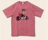 【Flea-T】Vintage Cartoon Tshirt Pink 復古卡通人物圖Tee