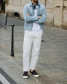 【Fortela】JOHN 965 00145 D000 OFF WHITE SELVEDGE JEANS 