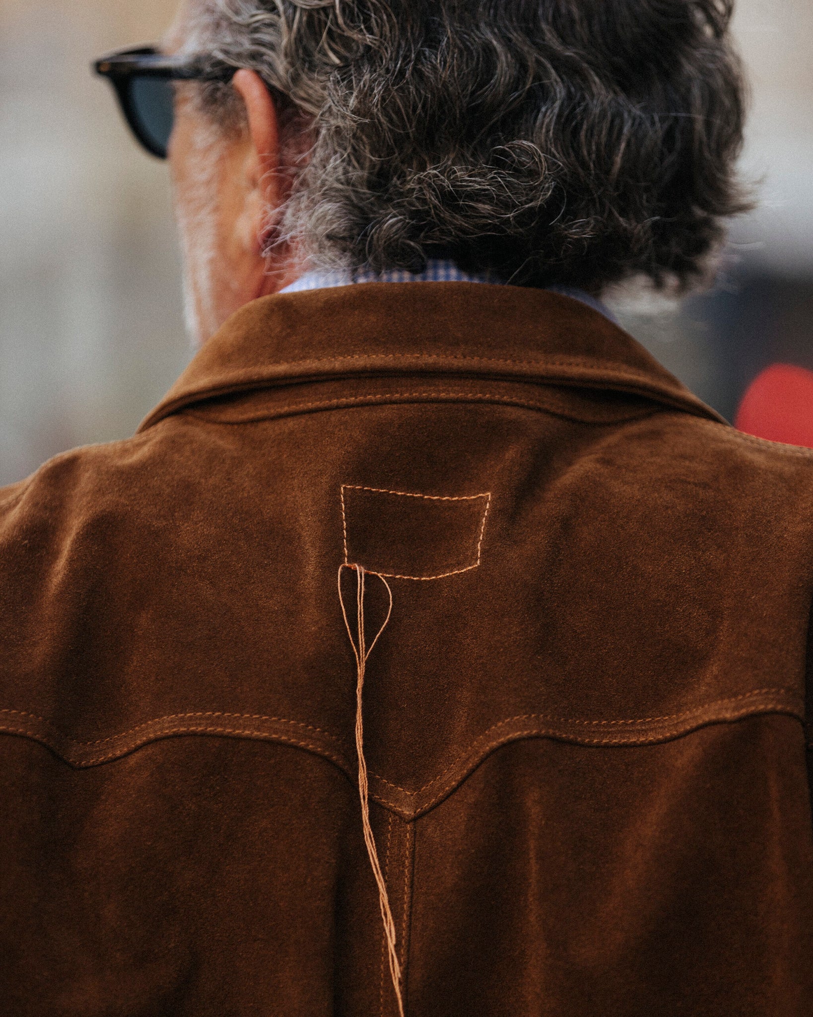 suede shirt jacket | OHOTORO