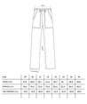 【Fortela】New Fatigue Fishbone Twill Military Pants OFF White