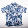 【Freenote】Hawaiian Ice Tiger Short Sleeve Shirt／藍染 冰虎 日本麻料 夏威夷襯衫