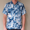 【Freenote】Hawaiian Ice Tiger Short Sleeve Shirt／藍染 冰虎 日本麻料 夏威夷襯衫