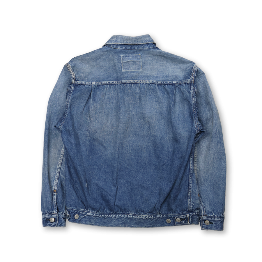 Full Count】2102 Dartford Wash 13.7oz Type 2 Denim Jacket – Blue 