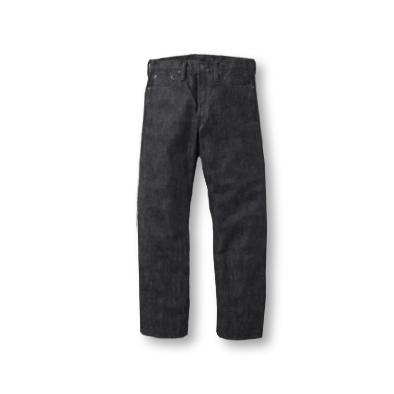 Fullcount 1101BK Wide Black Denim 13.7oz