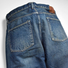 【Fullcount】1344-0105 More Than Real Wide Straight Jeans