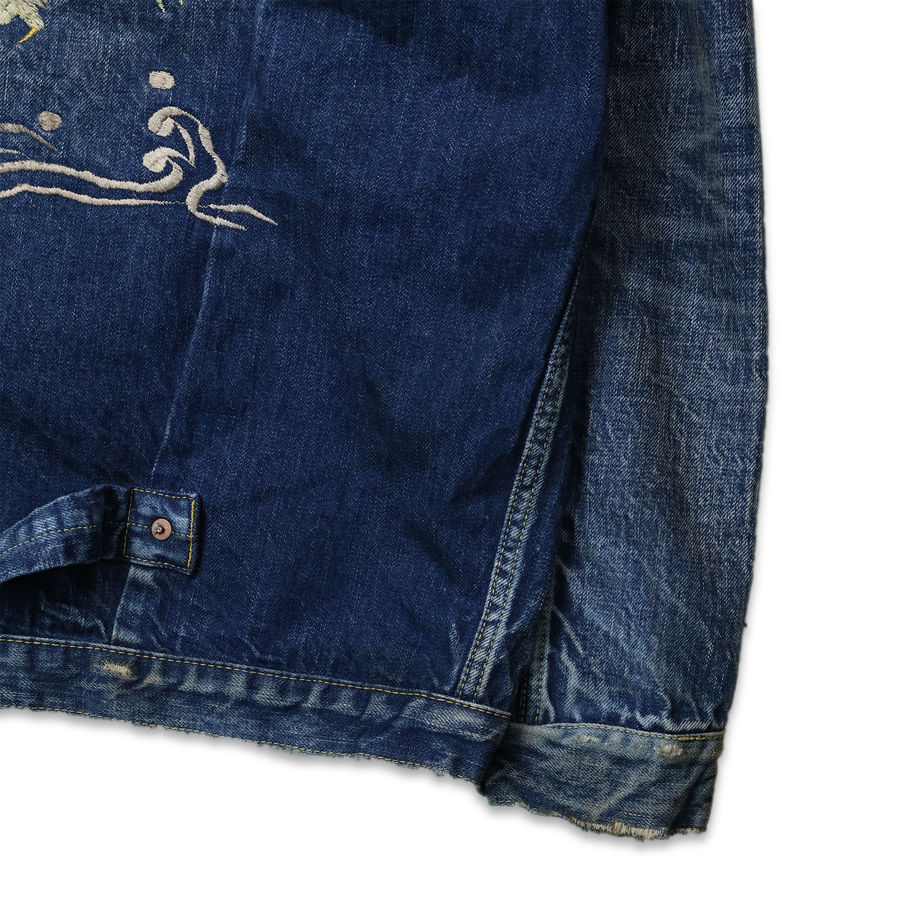 Fullcount】2016-2107E Souvenir Embroidery Type 1 Denim Jacket HW