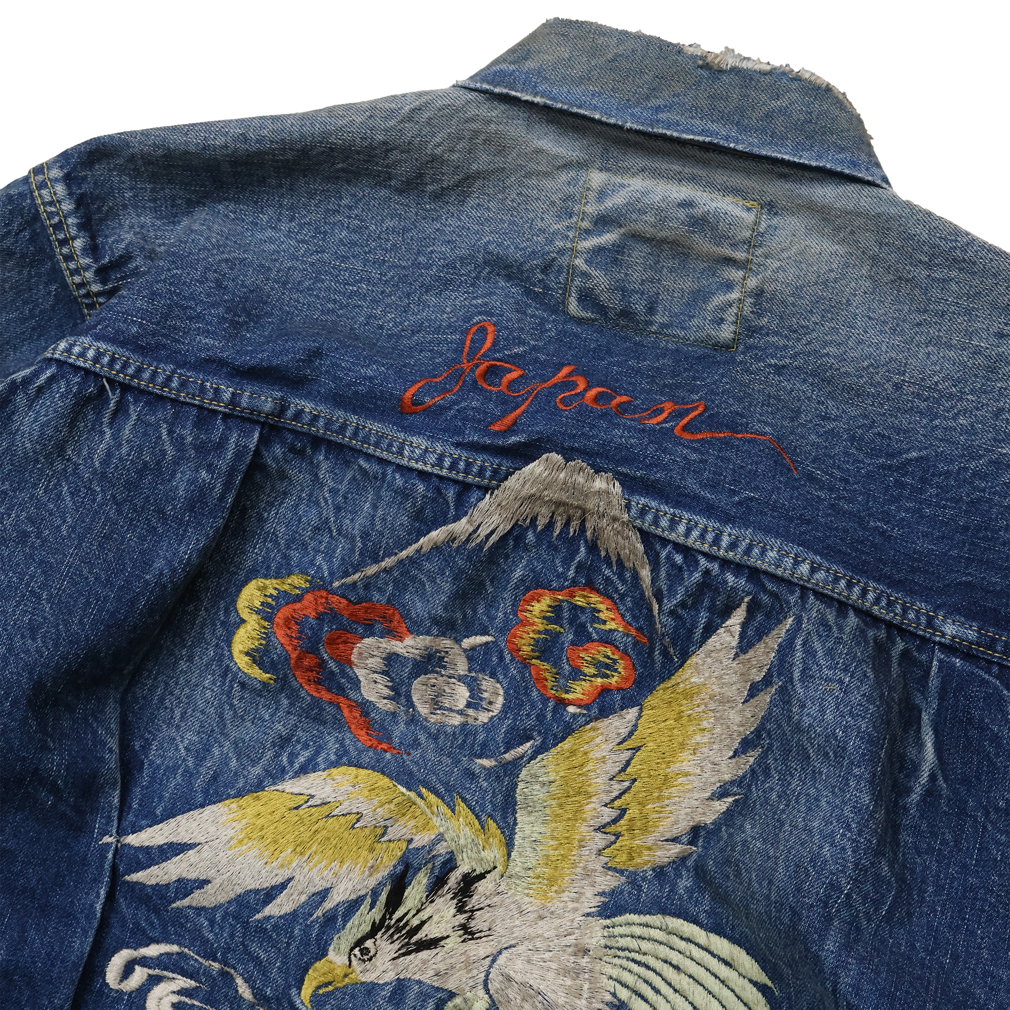 Fullcount】2016-2107E Souvenir Embroidery Type 1 Denim Jacket HW