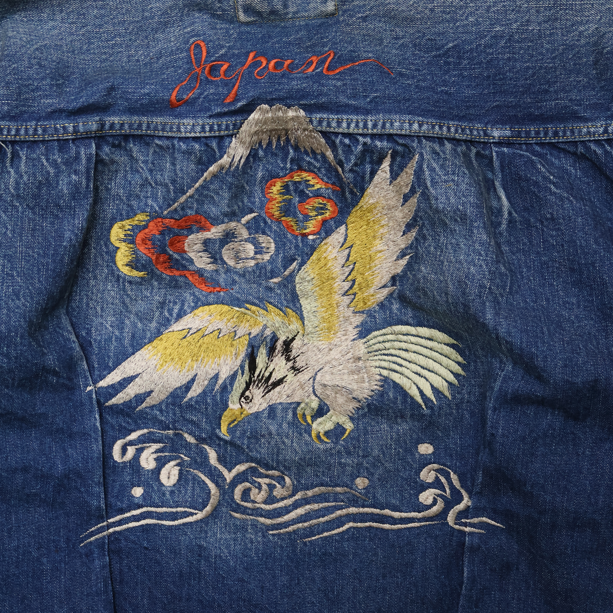 Fullcount】2016-2107E Souvenir Embroidery Type 1 Denim Jacket HW
