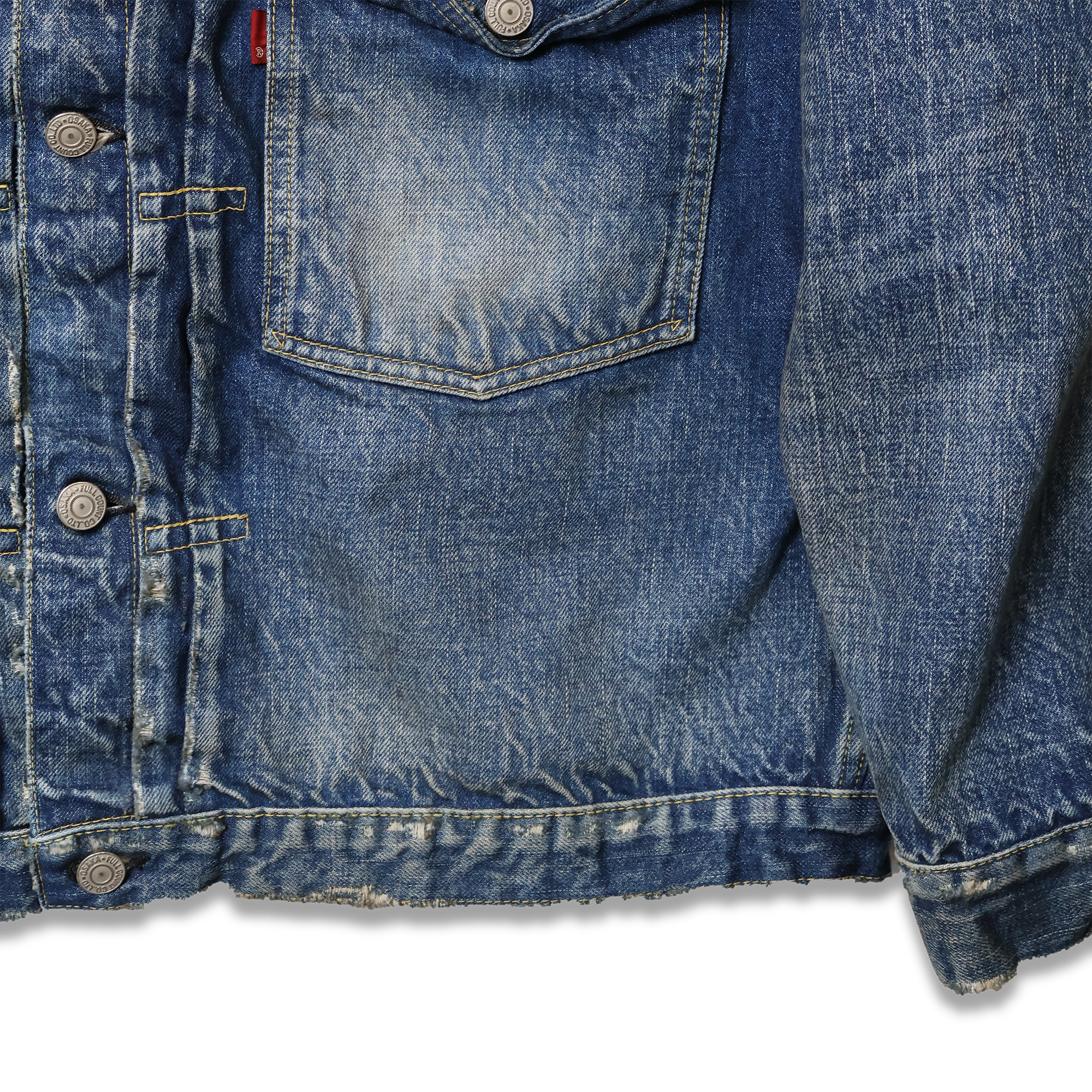 Fullcount】2016-2107E Souvenir Embroidery Type 1 Denim Jacket HW