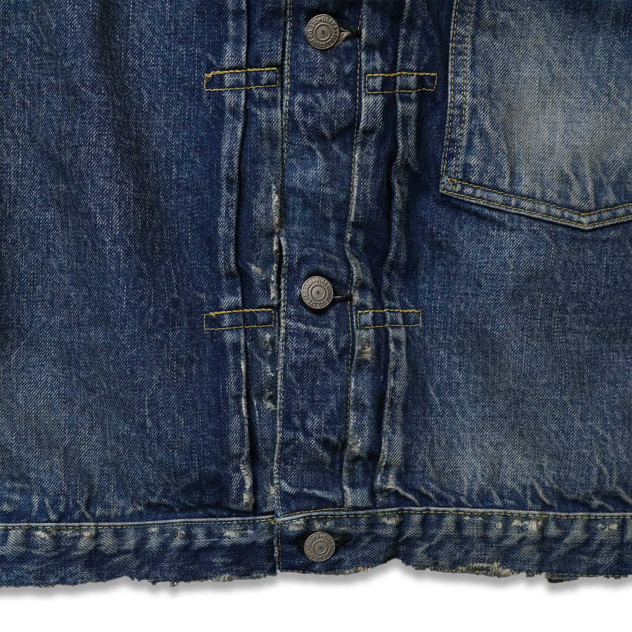 Fullcount】2016-2107E Souvenir Embroidery Type 1 Denim Jacket HW