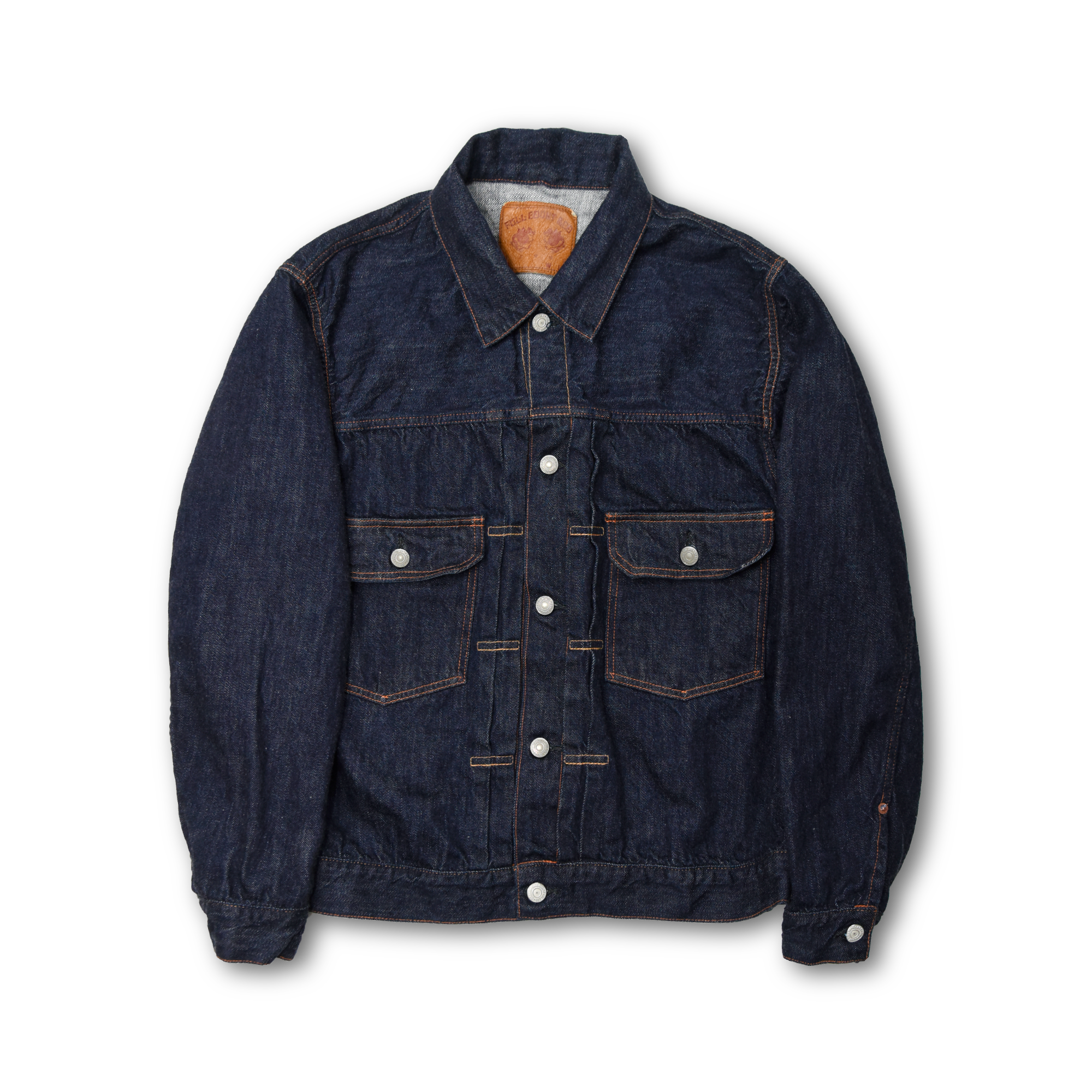 FULLCOUNT　Type 2 Denim Jacket　2102W Fullcount】2102SS Super Smooth 11.5oz Type 2 Denim Jacket – Blue