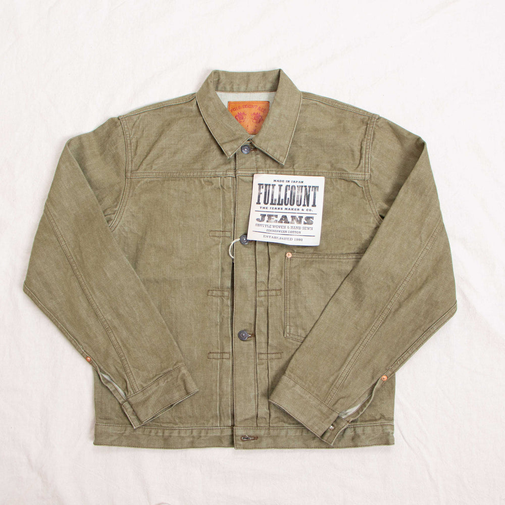 Fullcount 2107OD Type 1 Olive Drab Denim Jacket (Limited UNION Show)