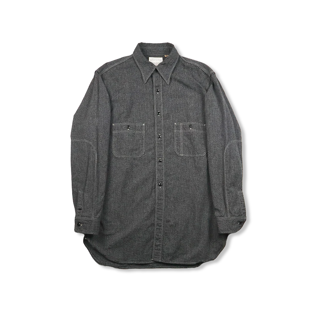 Fullcount 4090CTriple Stitch Covert Chambray Shirt