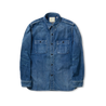 【Fullcount】4890HW-19 Zimbabwe Denim Work Shirt Heavy Worn Wash