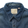 【Fullcount】4890HW-19 Zimbabwe Denim Work Shirt Heavy Worn Wash