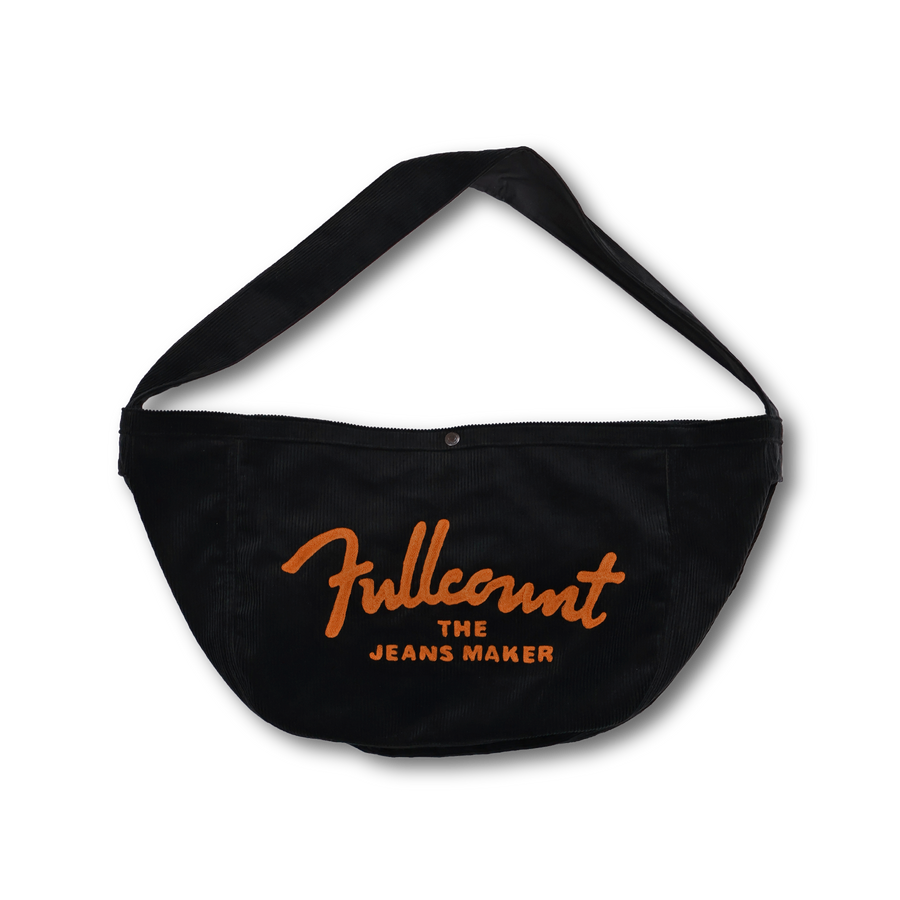 Fullcount 6265 News Paper Bag Black Corduroy