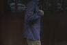 【Indigofera】Copeland Jacket Single Stripe Indigo Beige 日製直條紋布襯衫外套
