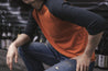 【Indigofera】Leon Raglan Sweater Orange / Marshall 