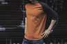 【Indigofera】Leon Raglan Sweater Orange / Marshall 