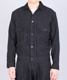 【Japan Blue Jeans】Black Sashiko Type 2 Jacket 黑染刺子二代牛仔外套