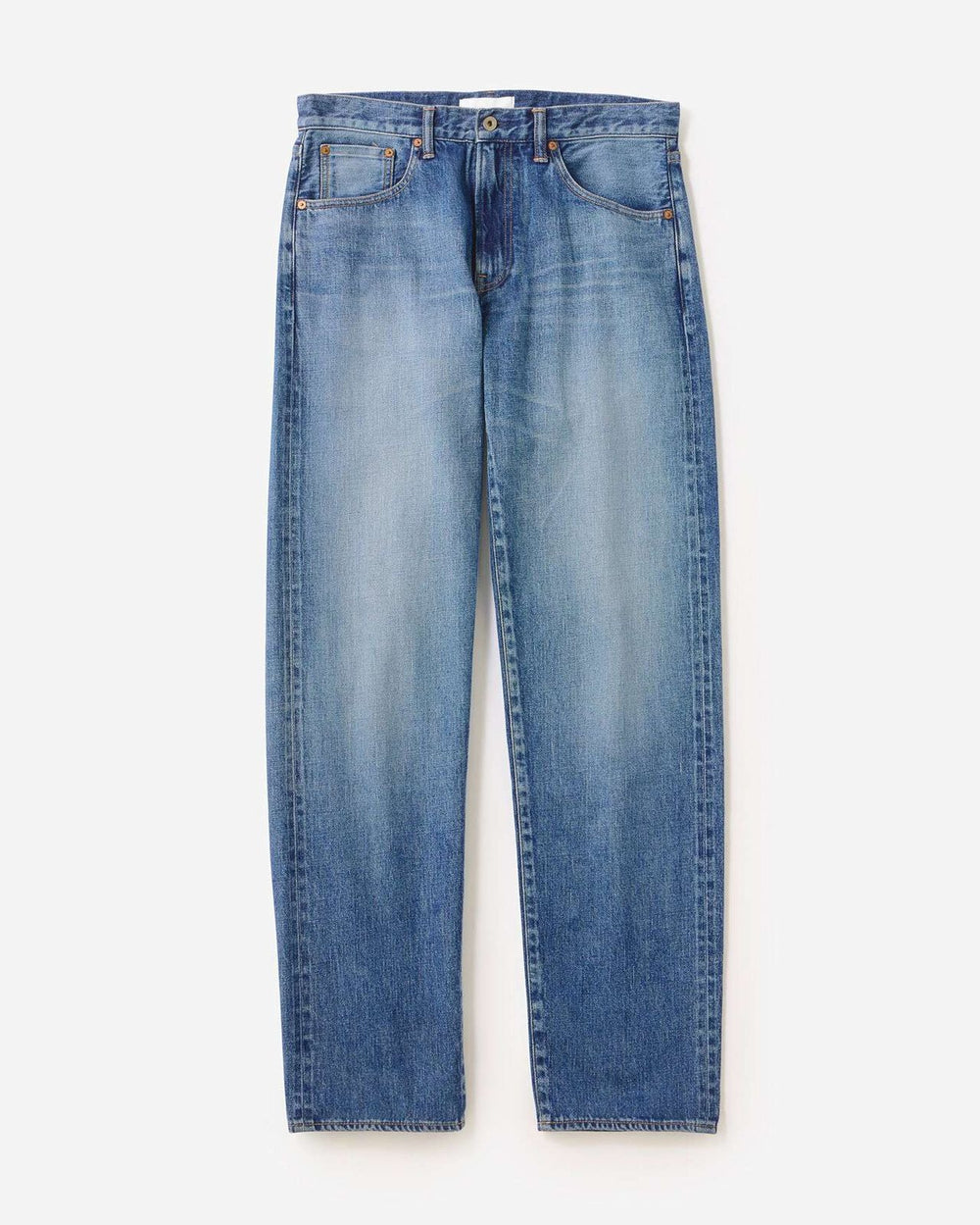 Japan Blue Jeans Selvedge Straight Jeans 12oz Medium Indigo