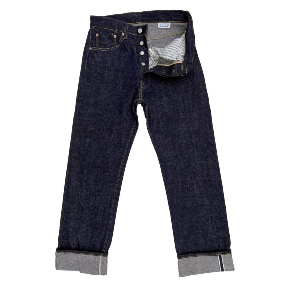 【MISTER FREEDOM】CALIFORNIAN LOT64 AWA-AI DENIM 甘蔗纖維混紡復古直筒原色牛仔褲