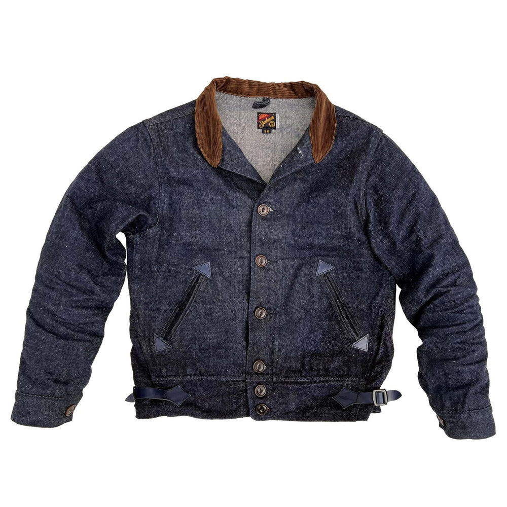 【MISTER FREEDOM】CAMPUS BLOUSE AWA-AI JACKET 甘蔗纖維混紡原創丹寧哥薩克外套