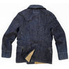 【MISTER FREEDOM】PEACOAT OKINAWA DENIM 甘蔗纖維混紡原色丹寧海軍大衣