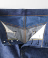 【MOMOTARO】0605-AI “Natural Indigo Aizome” Gold Label 桃太郎金丹純天然靛藍手染直筒微錐形牛仔褲