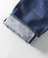【MOMOTARO】0605-AI “Natural Indigo Aizome” Gold Label 桃太郎金丹純天然靛藍手染直筒微錐形牛仔褲
