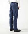 【MOMOTARO】0605-AI “Natural Indigo Aizome” Gold Label 桃太郎金丹純天然靛藍手染直筒微錐形牛仔褲