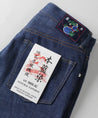 【MOMOTARO】0605-AI “Natural Indigo Aizome” Gold Label 桃太郎金丹純天然靛藍手染直筒微錐形牛仔褲