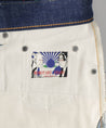 【MOMOTARO】0605-AI “Natural Indigo Aizome” Gold Label 桃太郎金丹純天然靛藍手染直筒微錐形牛仔褲