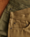 【Naked & Famous】Raw Cotton Canvas Olive 