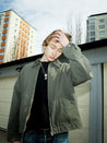 【Nudie Jeans】Blake Zip Jacket Duck Canvas Green 布雷克仿舊綠鋪棉美式工作外套