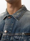 【Nudie Jeans】Bobby Real Deal Denim Jacket 復古黃舊刷色三代牛仔外套