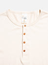 【Nudie Jeans】Long Sleeve Henley Ecru 
