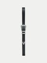 【Nudie Jeans】Western Silver Belt Black 植鞣革黑色西部皮帶