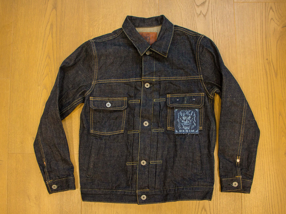 【ONI DENIM】2516P-14KBE Low Tension 14oz Type II Denim Jacket G3初代青鬼丹寧二代牛仔外套