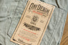 【ONI DENIM】622-Moku Mixed Gray Denim 11oz 雲煙灰低腰修身錐形牛仔褲