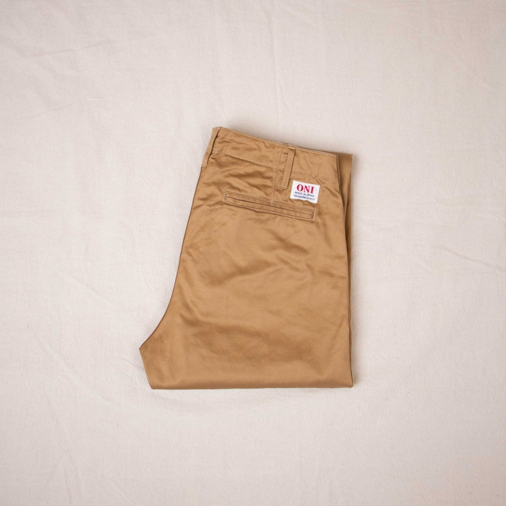 oni 747-WP-KHB Mercerized West Point Chinos - Khaki