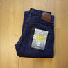 oni 277 Bumpy Denim Murasaki  Overdyed 17oz Just Right Straight  Jeans