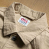 【ONI DENIM】03500-8BE Beige Betacham Selvedge Chambray 復古卡其布邊水手布工裝夾克