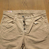 【ONI DENIM】200-8BE Beige Betacham Selvedge Chambray 復古米色布邊水手布寬鬆直筒牛仔褲