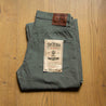ONI DENIM 200-8GG Green Betacham 8oz Selvedge Chambray Wide Straight Jeans 