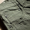 【ONI DENIM】200-8GG Green Gray Betacham Selvedge Chambray 復古綠布邊水手布寬鬆直筒牛仔褲