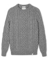【Peregrine】Hudson Aran Sweater Steel 鋼鐵色阿蘭毛衣