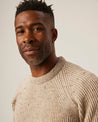 【Peregrine】Merino Wool Ford Crew Neck Sweater Oatmeal 燕麥色美麗諾圓領粗針毛衣